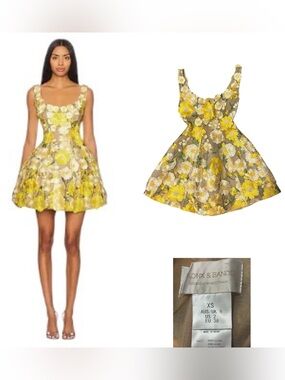 BRONX & BANCO Jasmine Maraya Structured Mini Dress